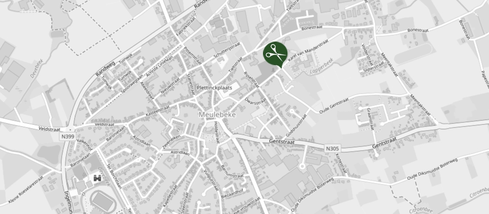 Kaart Karel Van Manderstraat 64 in Meulebeke